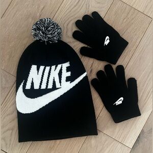 Nike youth hat and gloves